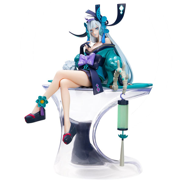 陰陽師本格幻想RPG 青行燈 1/9 完成品フィギュア[NetEase Games]≪予約特典≫ 特製ポストカード×1 / 特製缶バッジ×1