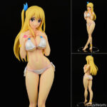 FAIRY TAIL ルーシィ・ハートフィリア 水着PURE in HEART 1/6 完成品フィギュア[オルカトイズ]『水着PURE in HEART』は白ビキニを着て、上目遣いで照れ笑い。 セクシーなボディラインを全方向から楽しめます。