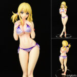 FAIRY TAIL ルーシィ・ハートフィリア 水着PURE in HEART ver.Twin tail 1/6 完成品フィギュア[オルカトイズ]『水着PURE in HEARTver.Twin tail』は髪を2つに結び、花柄のビキニを着て澄ました笑顔。セクシーなボディラインを全方向から楽しめます。
