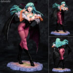 ヴァンパイア美少女 ヴァンパイア/DARKSTALKERS モリガン 1/7 完成品フィギュア[コトブキヤ]強大な魔力と権力を持ちながら、気ままに生きるモリガンを山下しゅんや氏が描き下ろし！危険な魅力たっぷりなアイテムです。