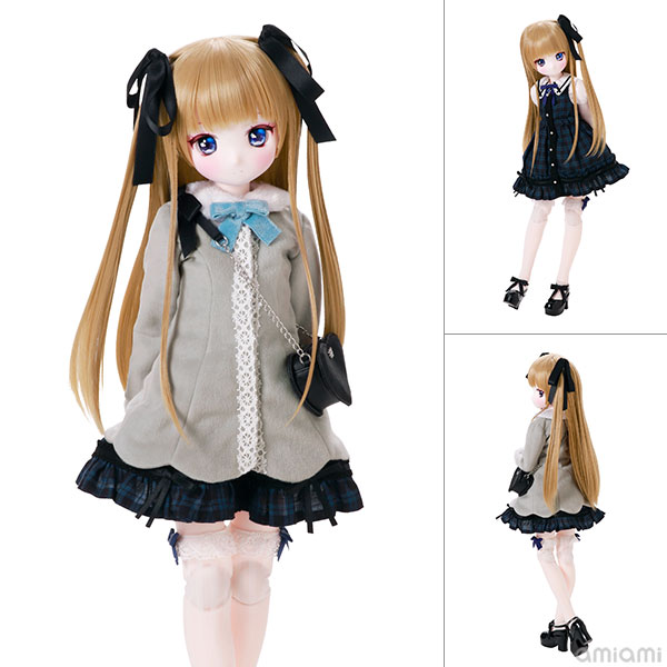 アイリスコレクトプチシリーズ あんな/～Wonder fraulein～Eternal Princess 1/3 完成品ドール[アゾン]全体的にクールな色合いで、ちょっぴりご機嫌ななめ？な「むす口」を採用。瞳はメタリックアイを採用した美しい輝きの Blue rose カラー。