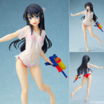 青春ブタ野郎はバニーガール先輩の夢を見ない 桜島麻衣 水鉄砲デートver. 1/7 完成品フィギュア[キャラアニ]濡れたTシャツから見える水着がキュート！海辺のデート気分が味わえる仕上がりになりました。先輩との甘いひと時を是非。