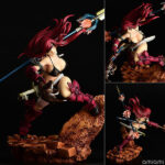 FAIRY TAIL エルザ・スカーレットthe騎士ver.another color：紅鎧： 1/6 完成品フィギュア[オルカトイズ]『エルザ・スカーレットthe騎士ver.』がanother color：紅鎧：で登場。力強く槍を振るうエルザの姿に、あなたの心は打ち抜かれる！