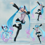 初音ミク feat. MY LITTLE PONY美少女 1/7 完成品フィギュア[コトブキヤ]「マイリトルポニー」と「初音ミク」の夢のコラボレーションがBISHOUJOシリーズで実現！コラボレーションならではのファッショナブルでポップなフィギュアになりました♪