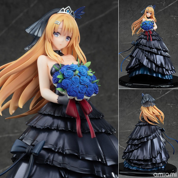 戦艦少女R サラトガ 宵の花Ver. 1/7 完成品フィギュア[APEX]ソーシャルゲーム「戦艦少女R」より、姉妹艦「サラトガ」がウェディングドレス姿で登場！漆黒のウェディングドレスは裾が取り外し可能。セクシーな下着姿に変身することも出来ます。