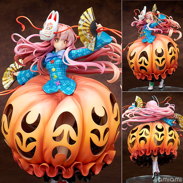 東方Project “表情豊かなポーカーフェイス” 秦こころ[軽装版] 1/8 完成品フィギュア[キューズQ]「東方Project」から付喪神(つくもがみ)秦こころが再び登場！ 前作から薙刀やお面、エフェクトパーツを外した軽装版としてリリース。