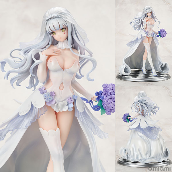 ドールズフロントライン 416 以月伝心Ver. 1/7 完成品フィギュア[APEX]APEX社企画制作の下、大人気ソーシャルゲーム『ドールズフロントライン』より、戦術人形416が記念画集表紙用のウェディングコスチューム「以月伝心」の姿で立体化登場！