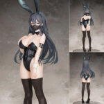 「黒バニー後輩ちゃん(マスクver.)」illustrated by イコモチ 1/7 完成品フィギュア[B´full FOTS JAPAN]過激な衣装でのお仕事もきっちり全うする真面目な黒バニー後輩ちゃんをイラストの魅力そのままにフィギュア化いたしました。