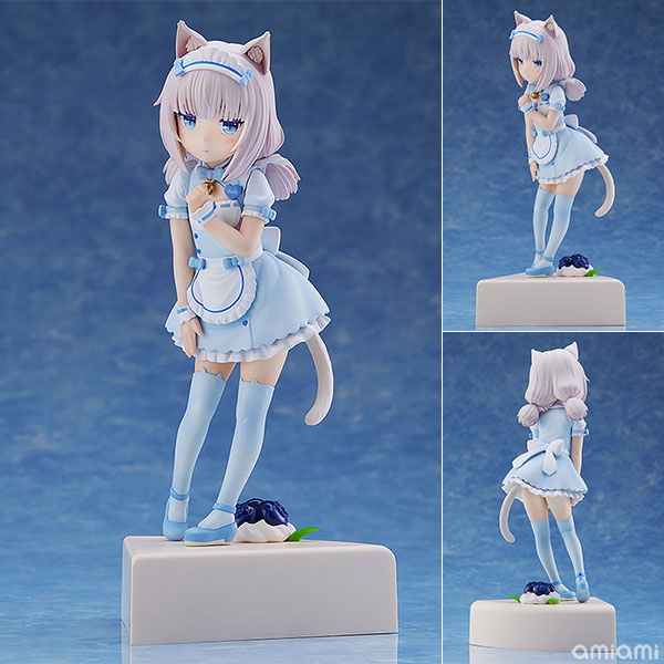 ネコぱら バニラ～Pretty kitty Style～(Pastel Sweet) 1/7 完成品フィギュア[プラム]エイプリルフールで話題になった“コネコぱら”の姿をさらにキュートなパステルカラーでフィギュアに纏めました。