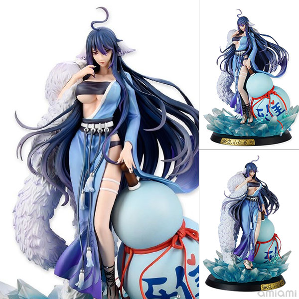 縁結びの妖狐ちゃん 塗山雅雅(トサン・ヤヤ) 1/7 完成品フィギュア[YIMAN]【サイズ】約250×300mm / 【素材】ABS＆PVC / ≪特典≫ ブロックフィギュア付き