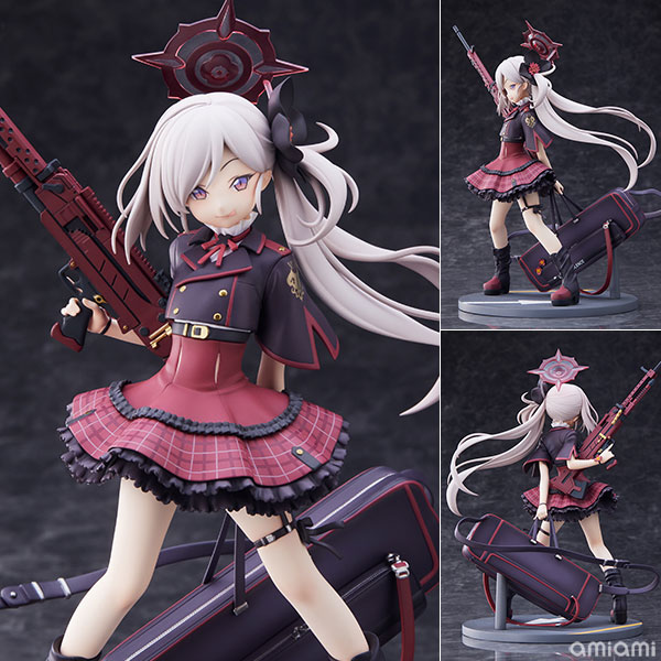 ブルーアーカイブ 浅黄ムツキ 1/7 完成品フィギュア[プラム]『ブルーアーカイブ』より、ゲヘナ学園所属、便利屋68の行動派『ムツキ』がフィギュアになりました！