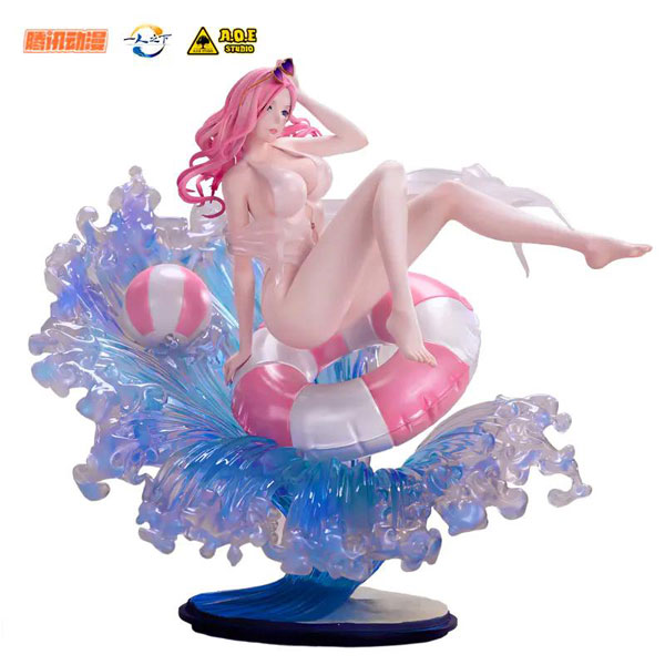 一人之下 the outcast 夏禾(なつか) 水着Ver. ベージュ 1/7 完成品フィギュア[A.O.E STUDIO]【スケール1/7】 【サイズ約H250mm×W300mm 】【素材ABS＆PVC】【セット内容一覧 フィギュア本体 台座一式】