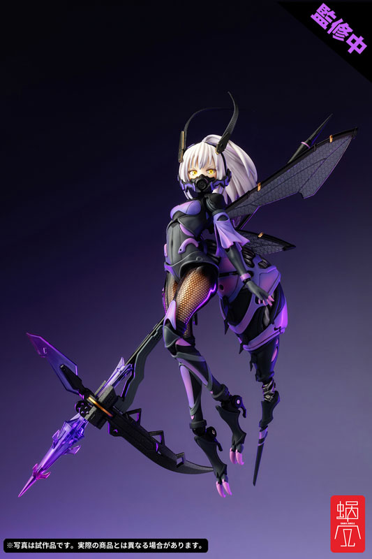 BEE-04R ARGIDAE GIRL ルリリン 1/12 完成品アクションフィギュア[蝸之殼スタジオ]斬新なデザインとクオリティの高い完成度で話題となった、人気商品「ブンちゃん」が、幼馴染で戦友の「ルリリン」を連れて来た！