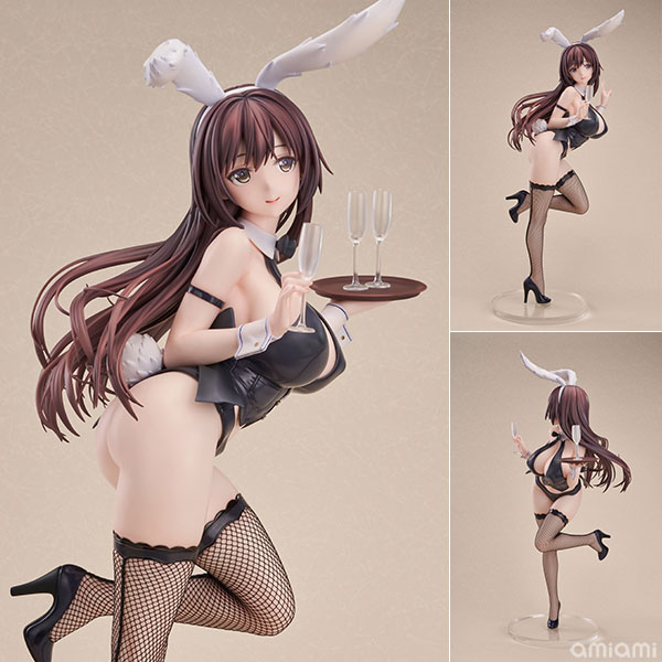 香月芽郁 1/4 完成品フィギュア[Otherwhere]微笑む表情、軽やかに広がる髪、魅力的なボディライン、バニー姿で振り返り微笑む『香月芽郁』。