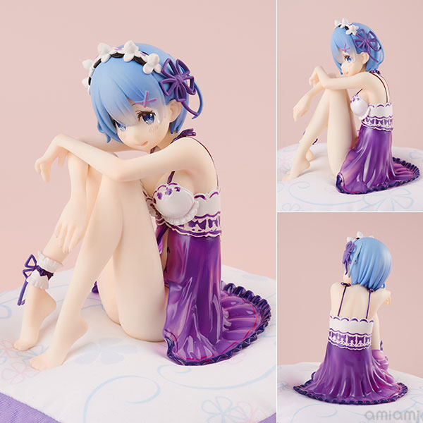 KDcolle 『Re：ゼロから始める異世界生活』レム・バースデーパープルランジェリーVer. 1/7 完成品フィギュア[KADOKAWA]レム・バースデーランジェリーVerの色替Ver第三弾が優雅なパープルで登場。
