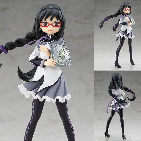 POP UP PARADE 劇場版 魔法少女まどか☆マギカ[新編]叛逆の物語 暁美ほむら 完成品フィギュア[グッドスマイルカンパニー]「暁美ほむら」が眼鏡に三つ編みの出で立ちで登場です。