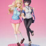 推しのラブより恋のラブ 古館恋＆速星あくる 1/7 完成品フィギュア 2体セット[APEX]特典としてイラストポストカードとDSマイル氏サイン入りイラストのアクリルフォトフレーム、さらに腕組みの用の差し替えパーツが付属！