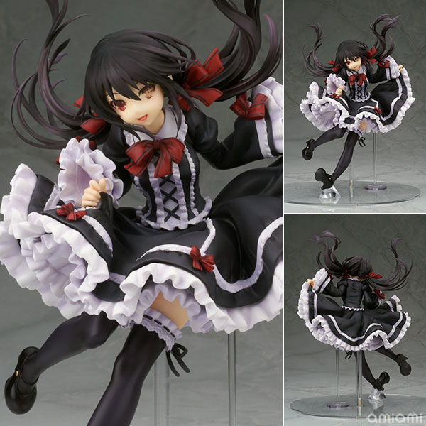 デート・ア・ライブ 時崎狂三 私服ver. 1/7 完成品フィギュア[ホビーストック]流麗な髪の毛やふわりと広がるスカートなど、天から舞い降りてきたかのような美しさ感じる造形になっています！