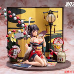 機動戦隊アイアンサーガ エレイン 正月Ver. 1/6 完成品フィギュア[stepDREAM]【セット内容一覧】フィギュア本体 / 専用台座 / 屏風 / お正月の飾り物(5種類) ≪特典≫ タペストリー(50cm×75cm)