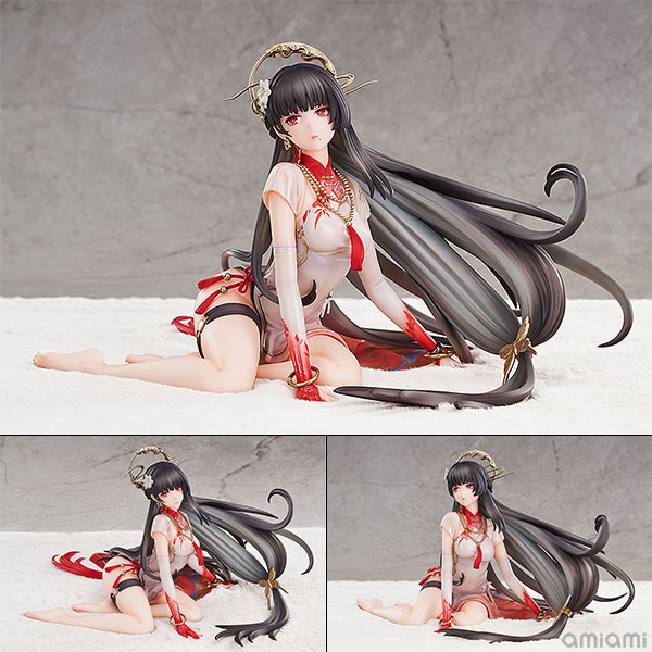 パニシング：グレイレイヴン 曲 春風紅雲 1/7 完成品フィギュア[ルミナスボックス]大人気スマートフォンゲーム『パニシング：グレイレイヴン』から、変域機体「曲」がスケールフィギュア化。