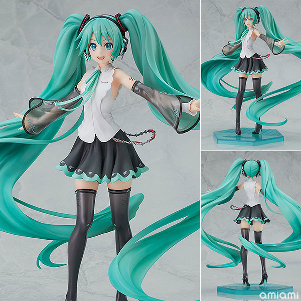 ピアプロキャラクターズ 初音ミク NT 1/8 完成品フィギュア[グッドスマイルカンパニー]イラストレーターiXima氏の描いたビジュアルイメージをそのままに、凛とした美しさと少女らしい可愛らしさをあわせ持つニュータイプな初音ミクが降臨です。