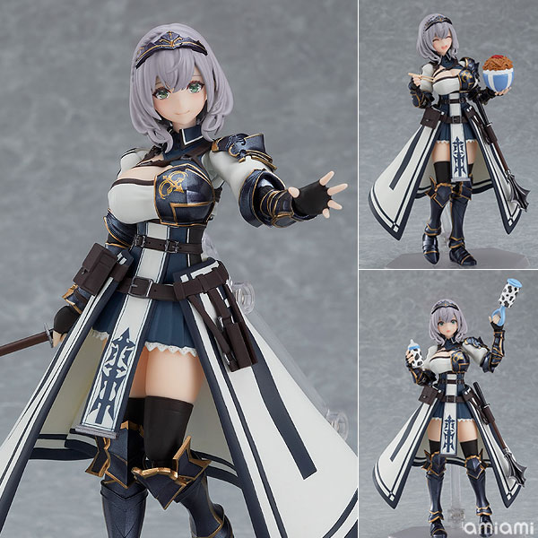 figma ホロライブプロダクション 白銀ノエル[マックスファクトリー]人気VTuber事務所『ホロライブプロダクション』より「ホロライブ」3期生、ゆるふわ脳筋女騎士の「白銀ノエル」がアクションフィギュアfigmaとなって登場！