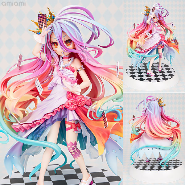 『ノーゲーム・ノーライフ』 白 ドレスVer. 1/7 完成品フィギュア[KADOKAWA]超人気作、『ノーゲーム・ノーライフ』の10周年記念商品の一つとして、白がパーティードレスの装いで立体化！