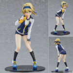 Fate/EXTELLA LINK アルトリア・ペンドラゴン 騎士の体操服 [AQ] 1/7 完成品フィギュア[グッドスマイルカンパニー]普段の堅牢な鎧姿とは打って変わり軽やかな体操服を身にまとい、スポーツに興じる様子を表現しました。