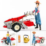 PLAMAX MF-21 minimum factory みのり with ホンダ耕耘機F90 1/20 プラモデル[マックスファクトリー]本田技研工業株式会社より1966年発売の耕うん機「F90」と、山下しゅんや氏によるオリジナルキャラクター「みのり」が再販決定！