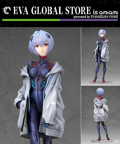 [EVA GLOBAL]「エヴァンゲリオン」シリーズ アヤナミレイ(仮称)Millennials Illust Ver. 1/7 完成品フィギュア[アルター]エヴァンゲリオンより“アヤナミレイ(仮称)”がパーカーを羽織ったプラグスーツ姿で登場。