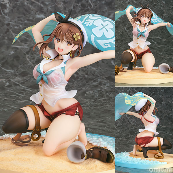 ライザのアトリエ2 ～失われた伝承と秘密の妖精～ ライザ(ライザリン・シュタウト) 1/6 完成品フィギュア[ファット・カンパニー]キャラクターデザインのトリダモノ氏描き下ろしのイラストを忠実に再現し、海で楽しむ姿を立体化しました。