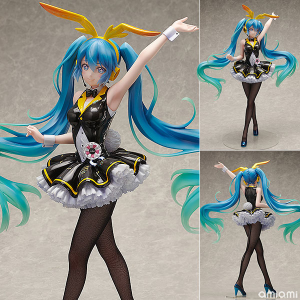 B-STYLE 初音ミク Project DIVA Arcade 初音ミク マイディアバニーVer. 1/4 完成品フィギュア[フリーイング]ゲームセンター用リズムゲーム『初音ミク Project DIVA Arcade』に登場するモジュール(衣装)「マイディアバニー」で立体化！