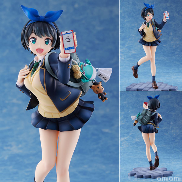 彼女、お借りします「更科瑠夏」 1/7 完成品フィギュア[ブロッコリー]大人気ラブコメ「彼女、お借りします」より超積極的な妹系アイドル彼女、「更科瑠夏」が1/7スケールで立体化！