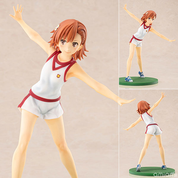 とある科学の超電磁砲T 御坂美琴 大覇星祭(常盤台中学体操服)ver 1/8 完成品フィギュア[ゼロジーアクト]体操服姿でストレッチをする躍動感あふれる雰囲気を、イメージしたポーズで立体化！！