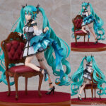プロジェクトセカイ カラフルステージ！ feat. 初音ミク Rose Cage Ver. 1/7 完成品フィギュア[グッドスマイルカンパニー]「初音ミク」がイラストレーター森倉円氏デザインの「Rose Cage」の衣装を纏った姿でスケールフィギュア化。