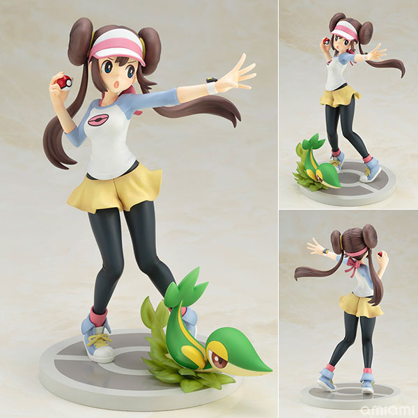 ARTFX J 『ポケットモンスター』シリーズ メイ with ツタージャ 1/8 完成品フィギュア[コトブキヤ]シリーズおなじみ、ありがひとし氏の描き下ろしイラストを元に、『ポケットモンスター ブラック2・ホワイト2』の主人公メイがラインナップ！