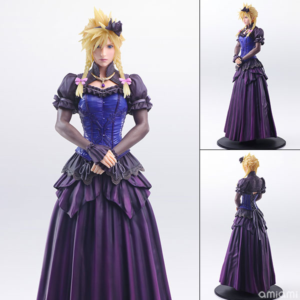 ファイナルファンタジー VII リメイク スタティックアーツ クラウド・ストライフ – ドレスVer. -[スクウェア・エニックス]「FINAL FANTASY VII REMAKE」より、ドレス姿のクラウドが、スタティックアーツに登場！