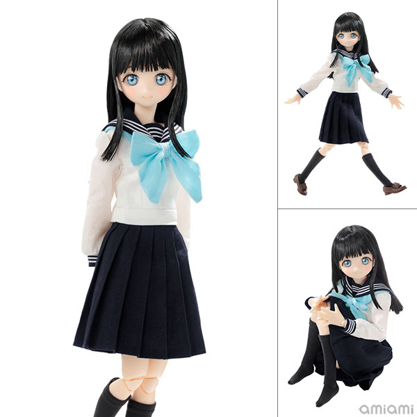 ピュアニーモキャラクターシリーズ No.146 『明日ちゃんのセーラー服』 明日小路 通常版 1/6完成品ドール[アゾン]TVアニメ『明日ちゃんのセーラー服』より、ヒロイン「明日小路(あけびこみち)」が1/6ドールで登場！