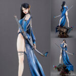 刀姫 1/4 完成品フィギュア[回天堂]イラストレーター“毒瘤”氏のオリジナルキャラクター「刀姫」を1/4スケールフィギュア化！全高約60cmサイズならではの細かく再現された衣装やプロポーション、造形の数々。是非お手元で、その魅力をお楽しみください。