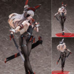 B-STYLE ×-10 1/4 完成品フィギュア[フリーイング]実力派イラストレーター、彩樹氏が創造する新たな世界『戦闘兎』より、遺伝子操作により生まれし闇のバニーエージェント、「×-10」を立体化。