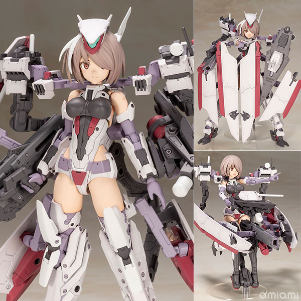 フレームアームズ・ガール 金剛 プラモデル[コトブキヤ]コトブキヤ オリジナルコンテンツ、FAガールの「金剛」が登場！柳瀬敬之氏によるフレームアームズ金剛を、島田フミカネ氏が美少女化したイラストをもとに立体化しました！