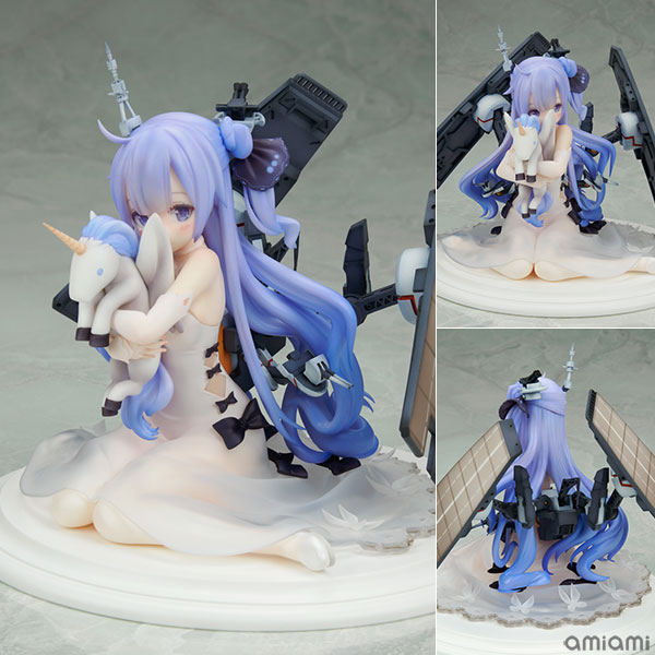 アズールレーン ユニコーン 1/7 完成品フィギュア[わんだらー]大人気スマホゲーム「アズールレーン」より、ロイヤルネイビー所属の支援空母「ユニコーン」がスケールフィギュア化です！