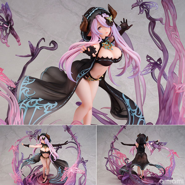 グランブルーファンタジー ナルメア(黒蝶夢幻衣) 1/7 完成品フィギュア[あみあみ×AniGift]