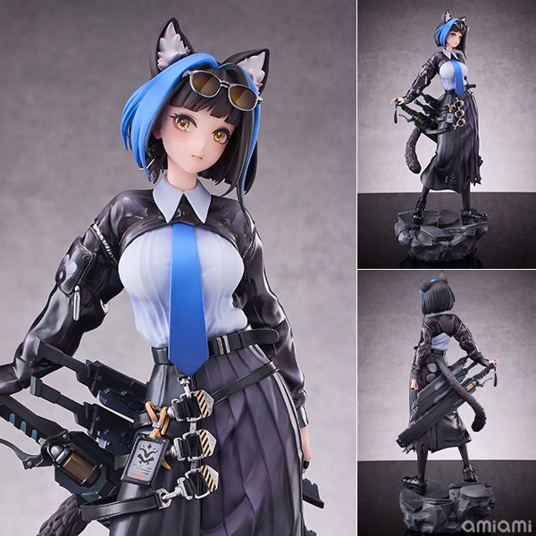 黒 illustration by 桐野 1/7 完成品フィギュア[Hobby sakura]