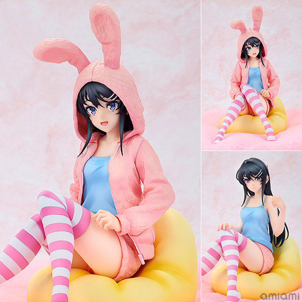 青春ブタ野郎はランドセルガールの夢を見ない 桜島麻衣 フード☆るっく うさみみver. 1/7 完成品フィギュア[KADOKAWA]