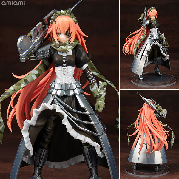 大人気作品『オーバーロード』10周年記念に描かれたso-bin氏のイラストを元に、メイド姉妹『プレアデス』のシズ・デルタことCZ2128・Δ がフィギュア化。