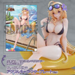 放置少女 ～百花繚乱の萌姫たち～ [夏の浜辺]賈ク【あみあみ限定特典：アクリルキャラクタープレート(A5サイズ)付き】1/7 完成品フィギュア[回天堂]