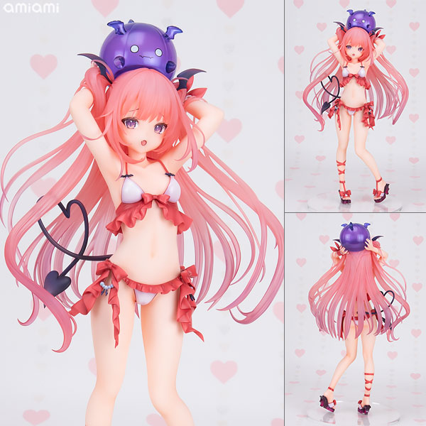 サキュバス ルルム 水着 ver. Illustrated by 玉之けだま 1/6 完成品フィギュア[チューベローズプラス(オーキッドシード)]