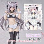 桜小路ルナ 猫耳メイド【あみあみ限定特典：ニアクリルキャラクタープレート(A6サイズ)付き】1/6 完成品フィギュア[Q-six]