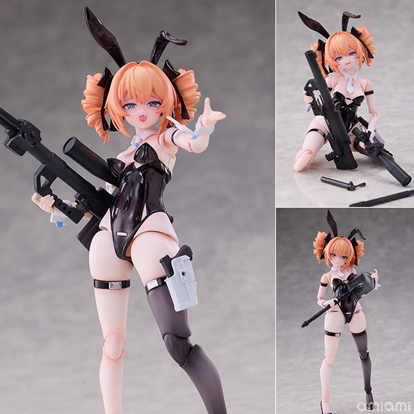 Sushing BUNNY RAPID ACTION SQUAD Sniper・レオーニ 1/12 可動フィギュア[溯行Sushing]